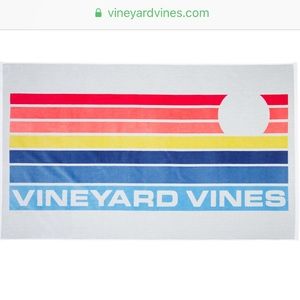 Vineyard Vines Sunset Beach Towel, never opened!